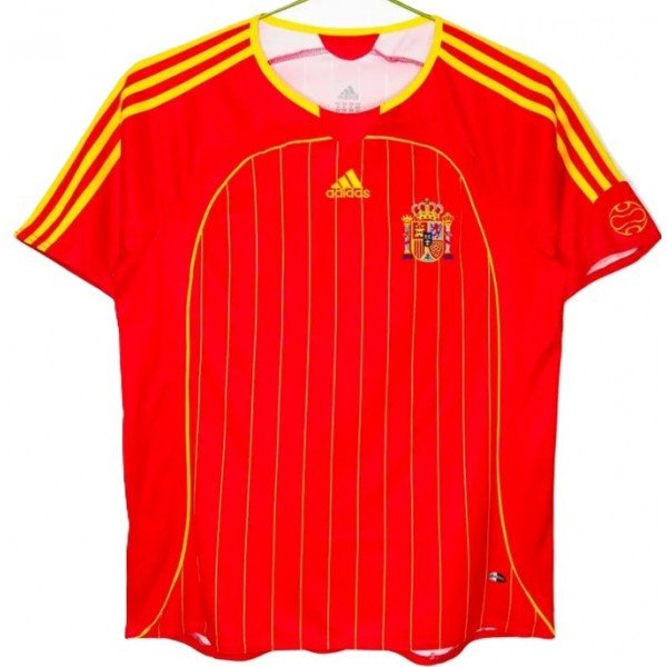 Camisa I Seleção da Espanha 2006 Adidas retro