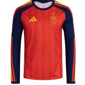 Camisa I Seleção da Espanha 2026 Adidas oficial manga comprida Camisa I Seleção da Espanha 2026 Adidas oficial manga comprida