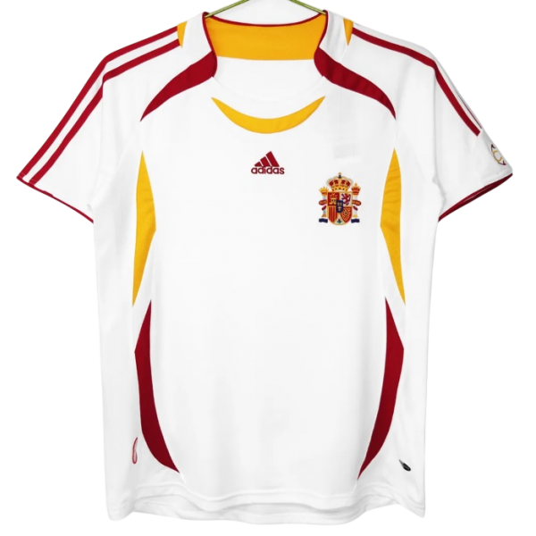Camisa II Seleção da Espanha 2006 Adidas retro