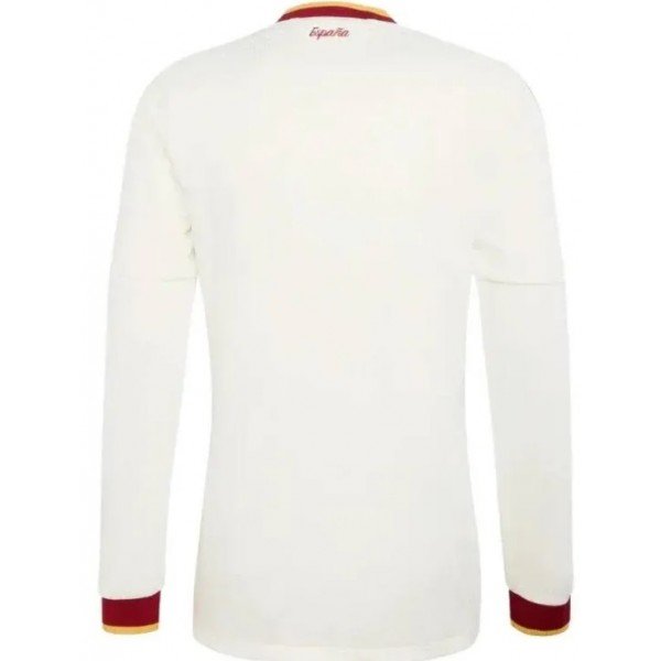 Camisa II Seleção da Espanha 2026 Adidas oficial manga comprida
