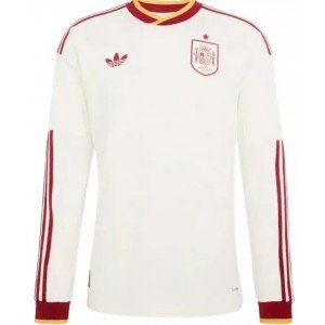 Camisa II Seleção da Espanha 2026 Adidas oficial manga comprida