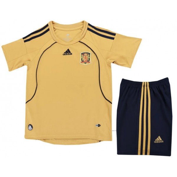 Kit infantil II Seleção da Espanha 2008 Adidas oficial 