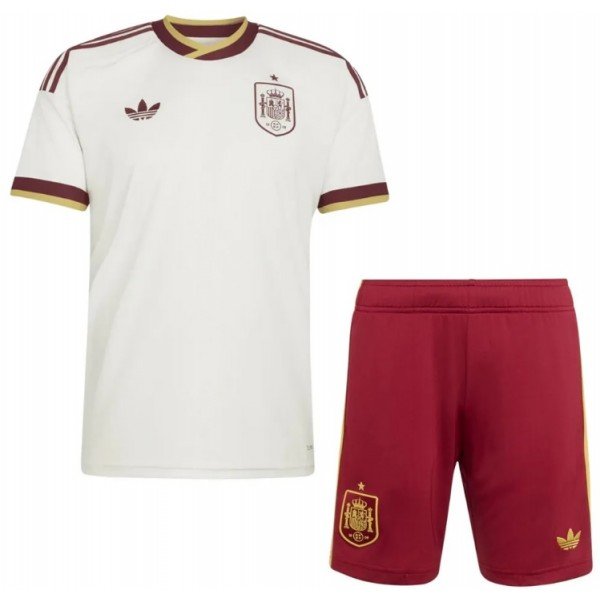 Kit infantil II Seleção da Espanha 2026 Adidas oficial 