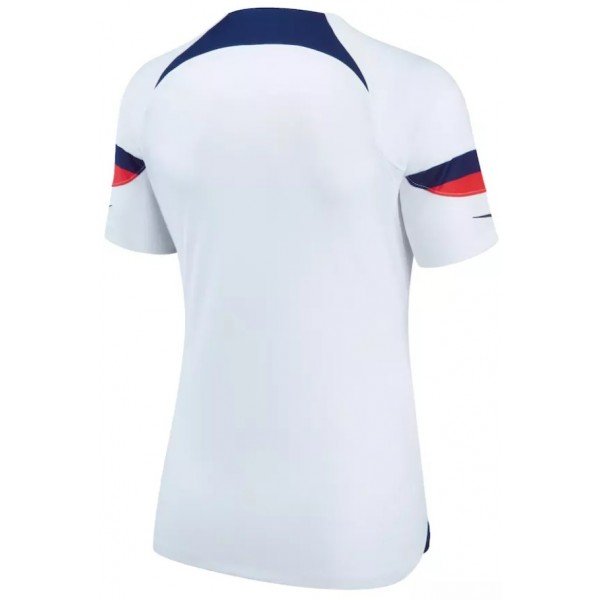 Camisa Feminina I Seleção dos Estados Unidos 2022 Home