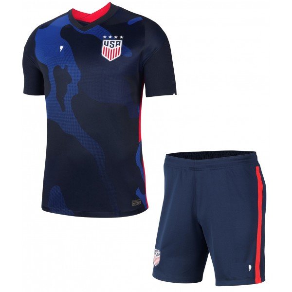 Kit infantil seleção dos Estados Unidos 2020 II Away jogador Kit infantil seleção dos Estados Unidos 2020 II Away jogador