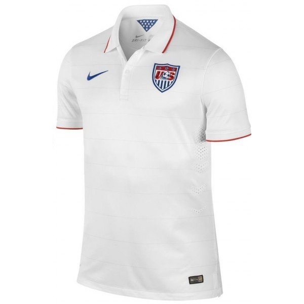 Camisa I Seleção dos Estados Unidos 2014 Home retro