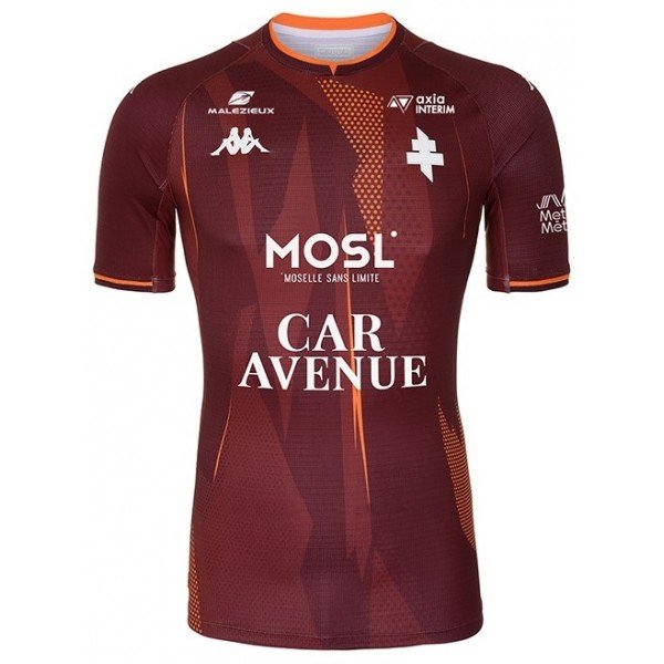 Camisa I FC Metz 2021 2022 Kappa oficial 