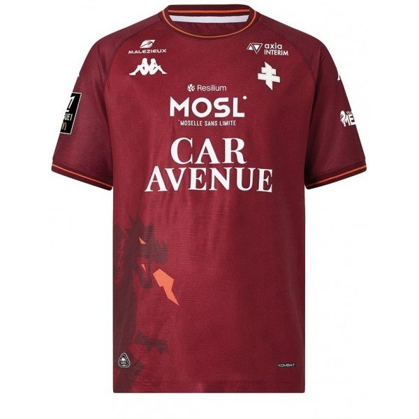 Camisa I FC Metz 2025 2026 Kappa oficial 