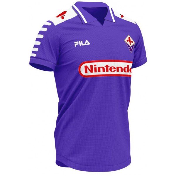 Camisa retro Fila Fiorentina 1998 1999 I jogador