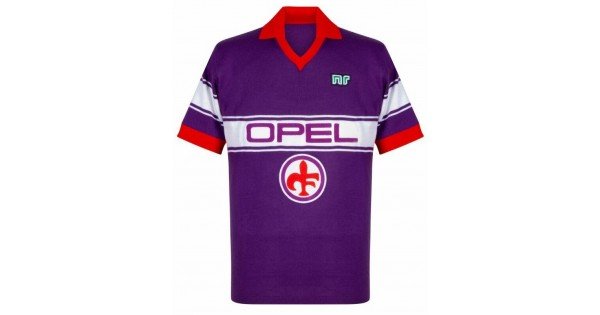 Camisa Fiorentina Home 1984/1985 - Versão Retrô - KS Sports - Camisas