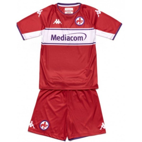 Kit infantil IV Fiorentina 2021 2022 Kappa oficial
