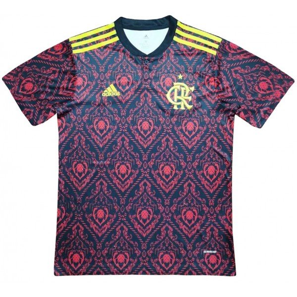 Camisa de treino oficial Adidas Flamengo 2020 vermelha 