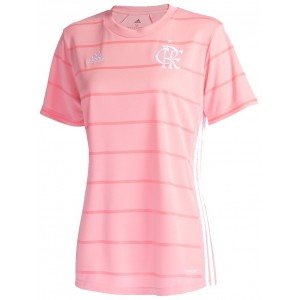 Camisa feminina Flamengo 2021 2022 Adidas oficial Outubro Rosa