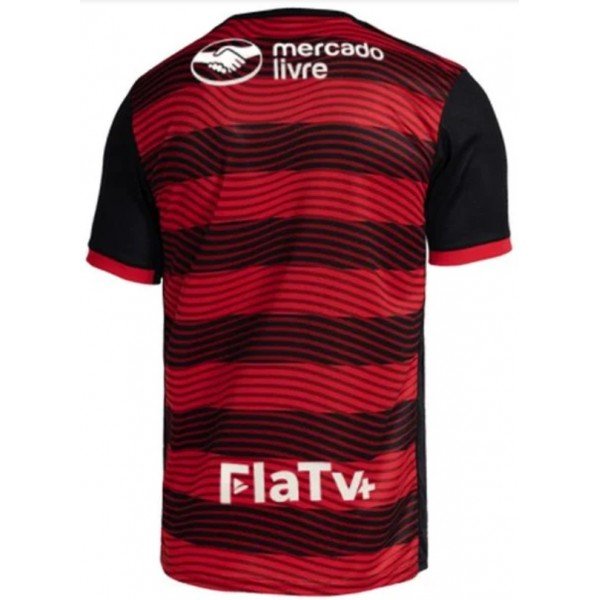 Camisa I Flamengo 2022 Adidas oficial com patrocínio 