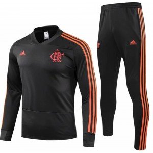 Kit treinamento oficial Adidas Flamengo 2018 preto