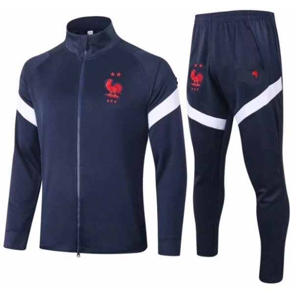 Kit treinamento seleção da França 2020 2021 Azul