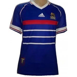 Camisa retro Adidas Seleção da França 1998 I  jogador