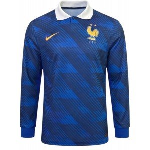 Camisa I Seleção da França 2026 Home manga comprida