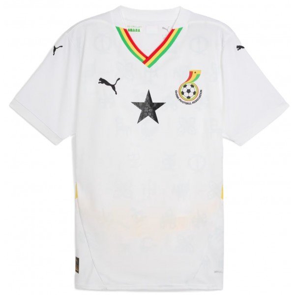 Camisa I Seleção de Gana 2025 Puma oficial 