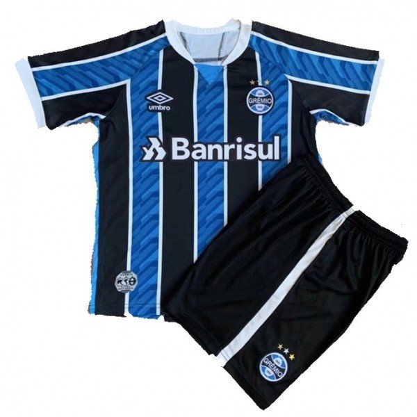 Kit infantil oficial umbro Gremio 2020 I jogador