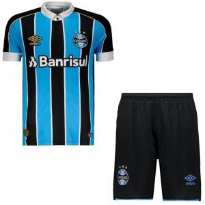 Kit infantil oficial umbro Gremio 2019 I jogador