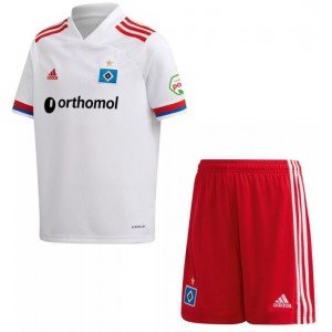 Kit infantil oficial Adidas Hamburgo SV 2020 2021 I jogador