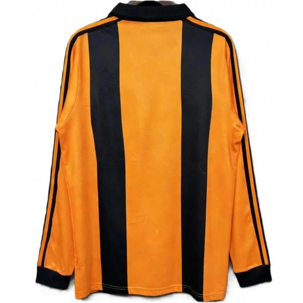 Camisa I Hull City 1981 1982 Adidas retro manga comprida