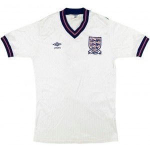 Camisa I Seleção da Inglaterra 1984 Umbro retro