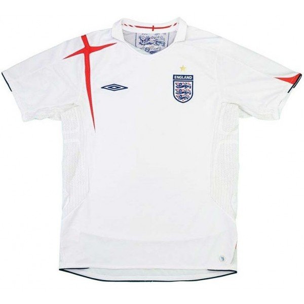 Camisa I Seleção da Inglaterra 2006 Retro Umbro