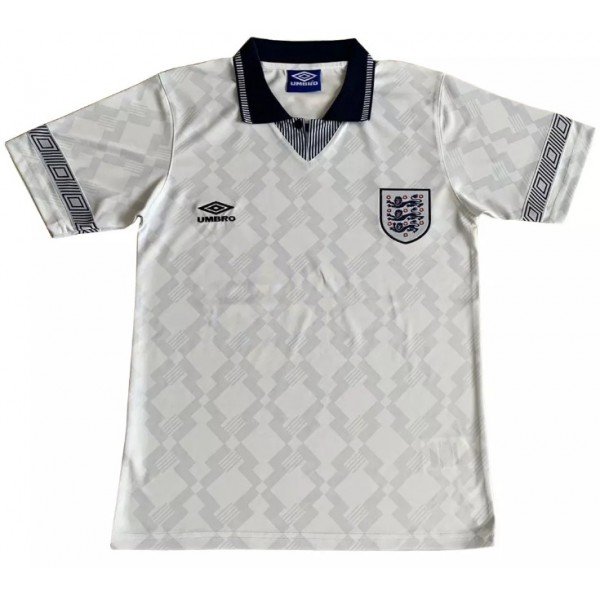 Camisa retro Umbro seleção da Inglaterra 1990 I jogador