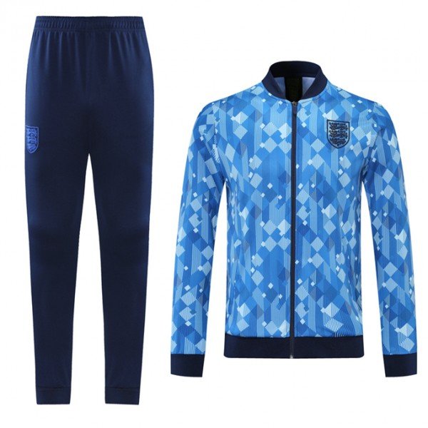 Kit treinamento Seleção da Inglaterra 2021 2022 Azul