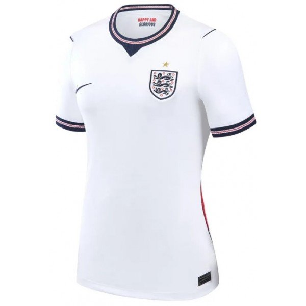 Camisa Feminina I Seleção da Inglaterra 2026 Home