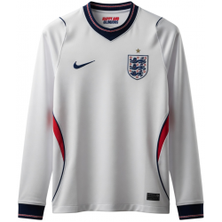 Camisa I Seleção da Inglaterra 2026 Home manga comprida Camisa I Seleção da Inglaterra 2026 Home manga comprida