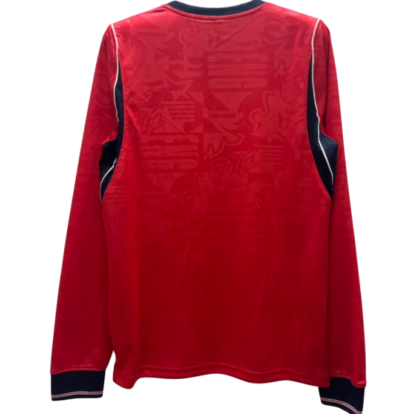 Camisa II Seleção da Inglaterra 2026 Away manga comprida Camisa II Seleção da Inglaterra 2026 Away manga comprida