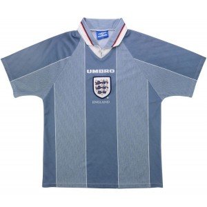 Camisa retro Umbro seleção da Inglaterra 1996 II jogador
