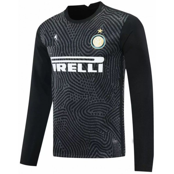Camisa Inter de Milão 2020 2021 Goleiro Preta manga comprida