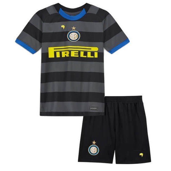 Kit infantil Inter de Milão 2020 2021 III Third jogador