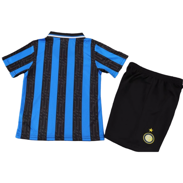Kit infantil I Inter de Milão 1997 1998 Umbro retro 