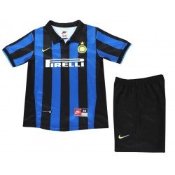 Kit infantil I Inter de Milão 1998 1999 Home retro