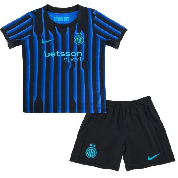 Kit infantil I Inter de Milão 2025 2026 Home