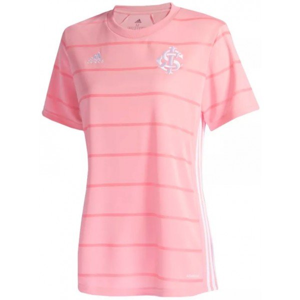 Camisa Feminina Internacional 2021 2022 Adidas oficial Outubro Rosa