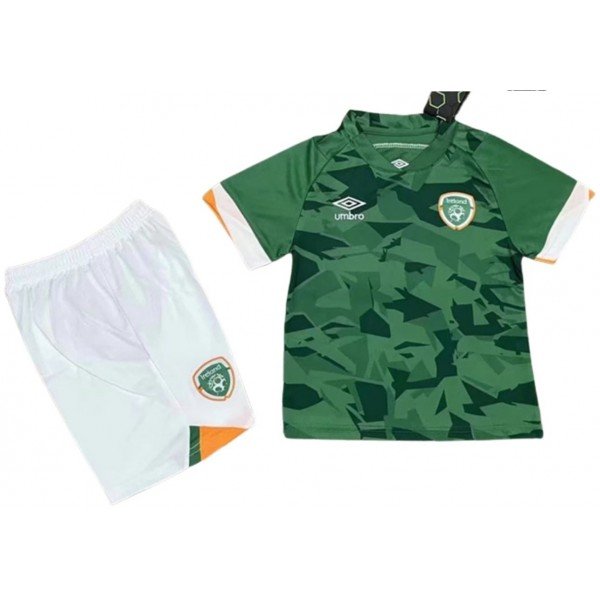 Kit infantil I Seleção da Irlanda 2022 2023 Umbro oficial 