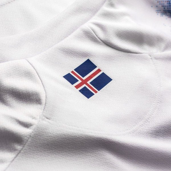 Camisa oficial Errea Seleção da Islandia 2018 II jogador