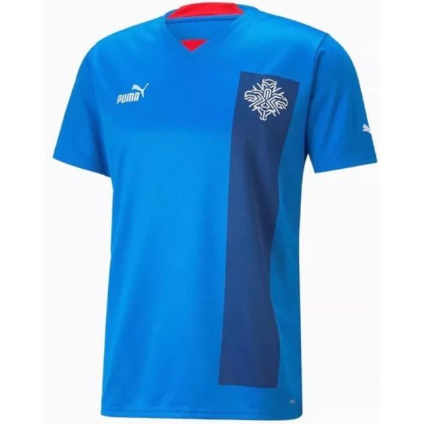 Camisa I Seleção da Islândia 2022 2023 Puma oficial 
