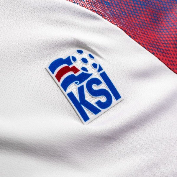 Camisa oficial Errea Seleção da Islandia 2018 II jogador