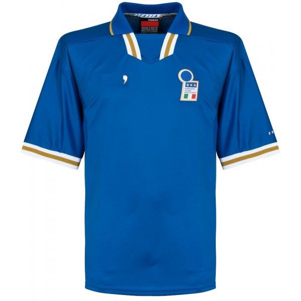 Camisa retro seleção da Italia 1996 1998 I jogador