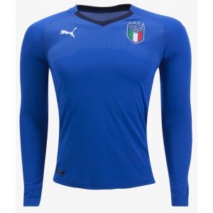 Camisa oficial Puma seleção da Itália 2018 I jogador manga comprida