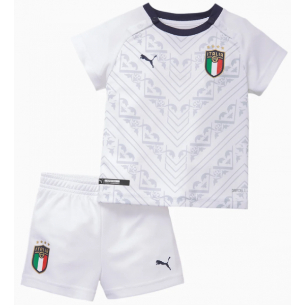 Kit infantil oficial Puma seleção da Italia 2019 2020 II jogador Kit infantil oficial Puma seleção da Italia 2019 2020 II jogador