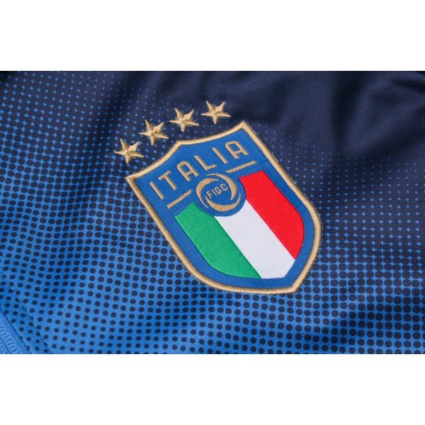 Kit treinamento oficial Puma seleção da Itália 2018 Azul