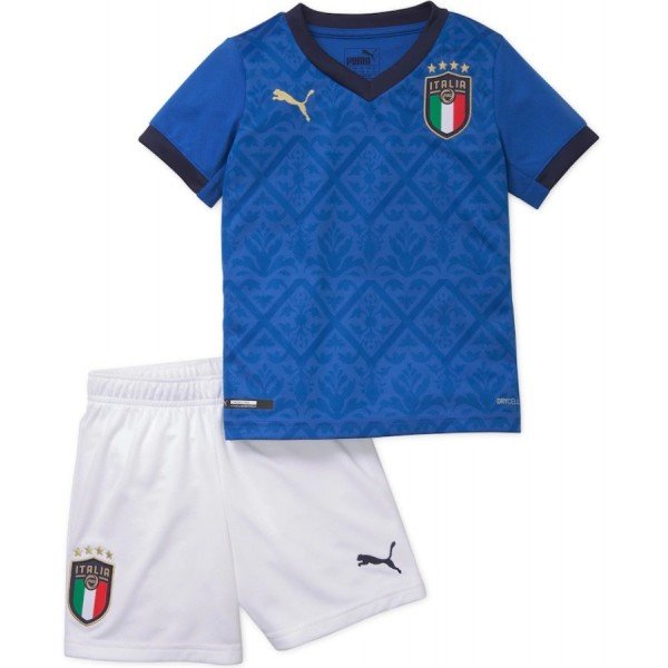 Kit infantil oficial Puma seleção da Italia 2020 2021 I Jogador Kit infantil oficial Puma seleção da Italia 2020 2021 I Jogador